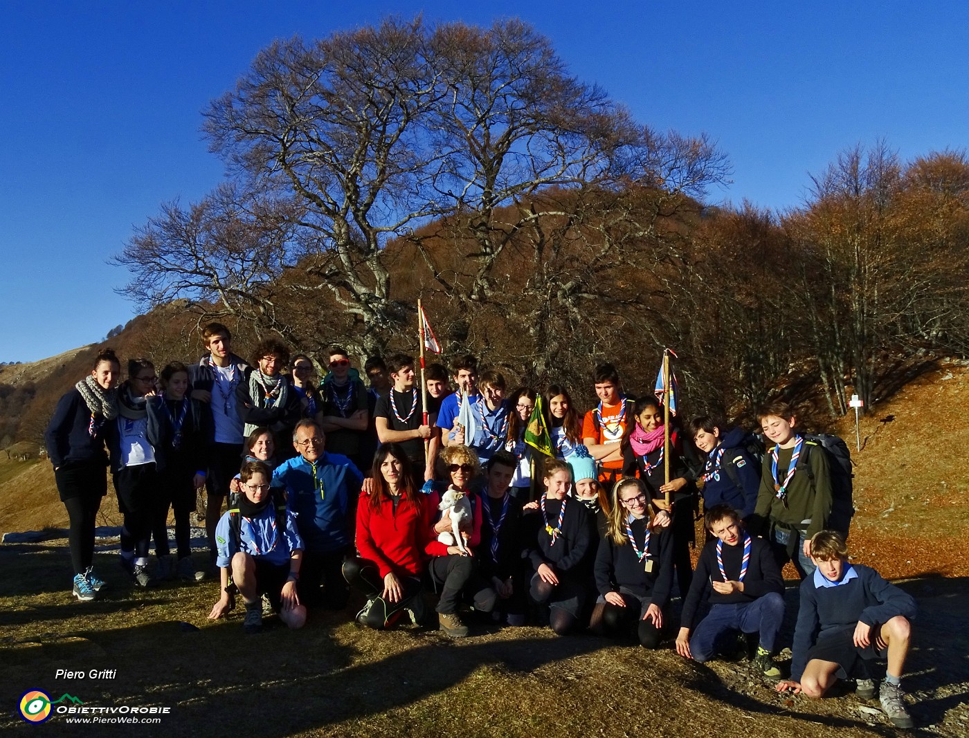 06 Ai Tre Faggi col Gruppo Scout Torre Boldone.JPG -                                